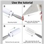VIVIIHOO Brosse à charpie pour vêtements et meubles - Rouleau anti-peluches Rouleau de rechange pour vêtements et rouleaux anti-