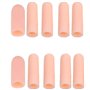 BOBOZHONG doigtier en gel 10 Pièces Gel Finger Cots Protecteur de doigt Support Couvre-doigts en silicone contre les ampoules Id