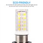 ALLOMN Feu de Navigation pour Bateau, 3.6W DC 12V 33 LED Feu de Navigation Feu de Lumière D'ancre Bateau Yacht Lumière Blanc Mar