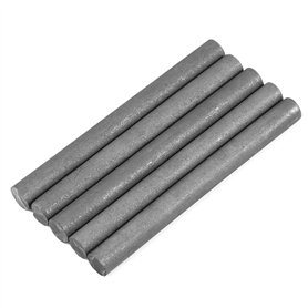 Tige en Graphite - Électrode en Graphite Longueur de la Tige du Cylindre 100mm Diamètre 10mm 5Pcs Couleur Noire 99