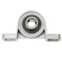 Saipor Lot de 4 roulements KP000 - Alésage de 10 mm - En alliage de zinc - Vertical - Auto-alignement - Pour machine à vague, im