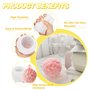 UCAMP Moules À Bougies En Silicone - 6 Pièces En Forme De Fleur Pour Bougies Parfumées, Savons, Décoration Maison
