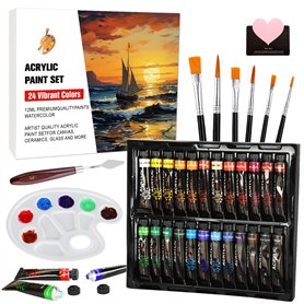 UCAMP 41 Pcs Kit de Peintures Acryliques
