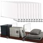 KIMIGO 10 Pièces Separateur Etagere Acrylique