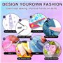 Kit de Création de Mode pour Filles Fashion Designer Enfant
