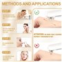UCAMP Aspirateur Point Noir,Extracteur Points Noirs avec 5 Niveaux d'aspiration et 4 têtes,pour Le Nettoyage du Visage et l'élim