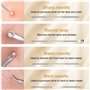 UCAMP Aspirateur Point Noir,Extracteur Points Noirs avec 5 Niveaux d'aspiration et 4 têtes,pour Le Nettoyage du Visage et l'élim