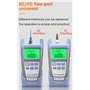DAXGD FTTH Photomètre Fibre Optique Testeur Câble Optique Testeur fibre optique -70 dBm à +10 dBm