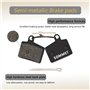 SOMMET Bicyclette Plaquettes de Frein à Disque 4 Paires pour Hayes Stroker RYDE/Redar/Dyno Sport Comp/Prime Sport