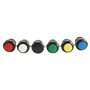 QitinDasen 30Pcs Premium 16mm Interrupteur à Bouton-Poussoir Momentané à 2 Broches, Interrupteur à Bouton-Poussoiren en Plastiqu