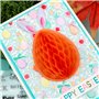 BAOFALI Lot de 14 blocs de papier nid d'abeille pour loisirs créatifs 3D et cartes pop-up ; 30 couches de 2 cm de colle en nid d