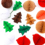 OTCRAFT Lot de 10 blocs de papier alvéolé et matrices de découpe avec aimants blancs pour loisirs créatifs 3D et cartes pop-up ;