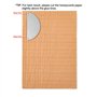 BAOFALI Lot de 9 blocs de papier alvéolé et grandes matrices de découpe rondes avec aimants blancs pour loisirs créatifs 3D et c