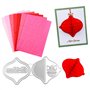 Lot de 8 blocs de papier nid d'abeille et lanternes de découpe avec aimants blancs pour loisirs créatifs 3D et cartes pop-up ; 3
