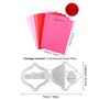 Lot de 8 blocs de papier nid d'abeille et lanternes de découpe avec aimants blancs pour loisirs créatifs 3D et cartes pop-up ; 3