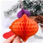 Lot de 8 blocs de papier nid d'abeille et lanternes de découpe avec aimants blancs pour loisirs créatifs 3D et cartes pop-up ; 3