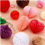 OTCRAFT Lot de 8 blocs de papier alvéolé et matrices de découpe Love avec aimants blancs pour loisirs créatifs 3D et cartes pop-