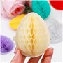 OTCRAFT Lot de 8 blocs de papier nid d'abeille et œufs de Pâques avec emplacement magnétique pour loisirs créatifs 3D et cartes 