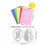 OTCRAFT Lot de 8 blocs de papier nid d'abeille et œufs de Pâques avec emplacement magnétique pour loisirs créatifs 3D et cartes 