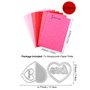 OTCRAFT Lot de 8 blocs de papier alvéolé et matrices de découpe Love avec aimants blancs pour loisirs créatifs 3D et cartes pop-