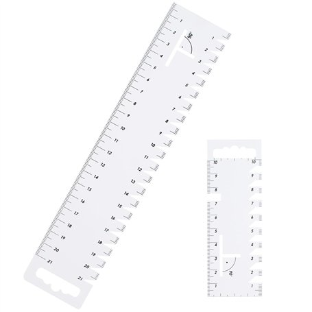 2 Pièces Couture Règle