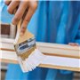 Set de 2 Pinceau en Soie,10.5cm*21cm/12.5cm*21.5cm pinceaux à Peinture Plats,Pinceau Peinture,Pinceau Peinture Mur, pour Peintur