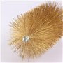 Lot de 4 brosses à tube en laiton,8 mm/10 mm/12mm/15 mm Brosses de Nettoyage en Laiton pour Tube,Deboucheur Canalisation, pour u