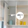 16 Pièces 5mm Chevilles de Support d'Étagère,support etagere murale,Taquet Étagère en forme de L métal,pour Meuble Armoire Placa