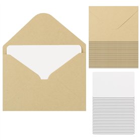 25 enveloppes carrée 70x100mm