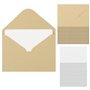 25 enveloppes carrée 70x100mm