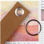 4 Pièces Porte-Clés en Feutre,Pendentif en Feutre avec Anneau en Acier Inoxydable Porte-Clés 4 Couleurs,Multifonction Porte-Clés