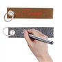 4 Pièces Porte-Clés en Feutre,Pendentif en Feutre avec Anneau en Acier Inoxydable Porte-Clés 4 Couleurs,Multifonction Porte-Clés