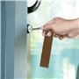 4 Pièces Porte-Clés en Feutre,Pendentif en Feutre avec Anneau en Acier Inoxydable Porte-Clés 4 Couleurs,Multifonction Porte-Clés