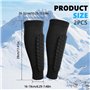 ARTGUTS 1 paire de boucliers de ski Frost Armours - Multi Sport - Protection Shinbang Protector 2.0 - Élastique respirant - Prot