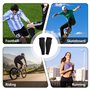 ARTGUTS 1 paire de boucliers de ski Frost Armours - Multi Sport - Protection Shinbang Protector 2.0 - Élastique respirant - Prot