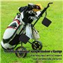 ARTGUTS Sac de nettoyage de club de golf et de balle de golf, pochette de nettoyage étanche pour balle de golf, sac mat portable