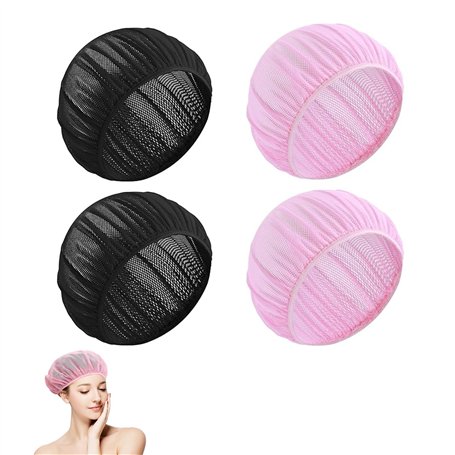 ARTGUTS Lot de 4 filets à cheveux pour dormir