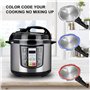 Lot de 3 joints d'étanchéité en silicone pour autocuiseurs Instpot 5/6 qt - Accessoires de casseroles instantanés - Anti-fuite -