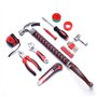 Boîte à outils marteau – 28 pièces en métal véritable pour bricolage et réparation de voiture | Cadeau parfait pour homme Asijia