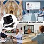 ELP Caméra HDMI 4K USB 3.0 HDMI Sortie simultanée PC 60fps Vidéoconférence 2X Caméra Zoom numérique Objectif 120 degrés sans Dis