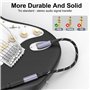 Câble adaptateur de casque 3,5 mm vers 1/4 TRS 6,35 mm mâle vers jack stéréo 3,5 mm femelle adaptateur audio pour amplificateurs