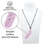 Collier a macher enfant tdah, collier anti stress enfant, 5 pièces colliers à mâcher sensuels pour enfants et adultes souffrant 