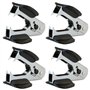 Mirrwin Rapid Agrafeuse Noir l'ôte agrafes Staple Remover Dégrafeur Agrafeuse manuelle Noir Disponible Pince agrafeuse Noir Extr