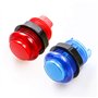 Hikig Kit Arcade DIY 2 Joueurs 2x encodeur USB Zero Delay + 2x Joystick + 20 boutons LED Arcade - Couleur rouge et bleue
