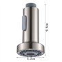 Deux Fonctions de Remplacement Robinet de Cuisine Poignées Pulvérisateur Pommes de Douche Tête Robinet,Bec de Robinet de Cuisine