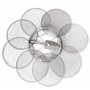 Practicool Tamis de rempotage de Jardin – Énigme en Acier Inoxydable – Tamis de Terre – avec 8 Tailles de Filtre interchangeable