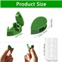 weiclianhp 40 Pièces Attache Plante Grimpantes Universelles - Support de Fixation Végétale Réglable pour Vignes/Légumes/Murs/Bur