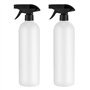 2 Pièces 500 ml Vaporisateur Plante - Vaporisateurs Réutilisables en Plastique pour Plantes
