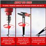 weiclianhp Ensemble de 6 Extracteurs de Vis – Outil Professionnel en Acier Trempé pour Tuyaux et Boulons, Taille M3-M25, avec Ti