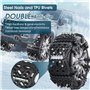 6Pcs Chaine Voiture Neige Universelles